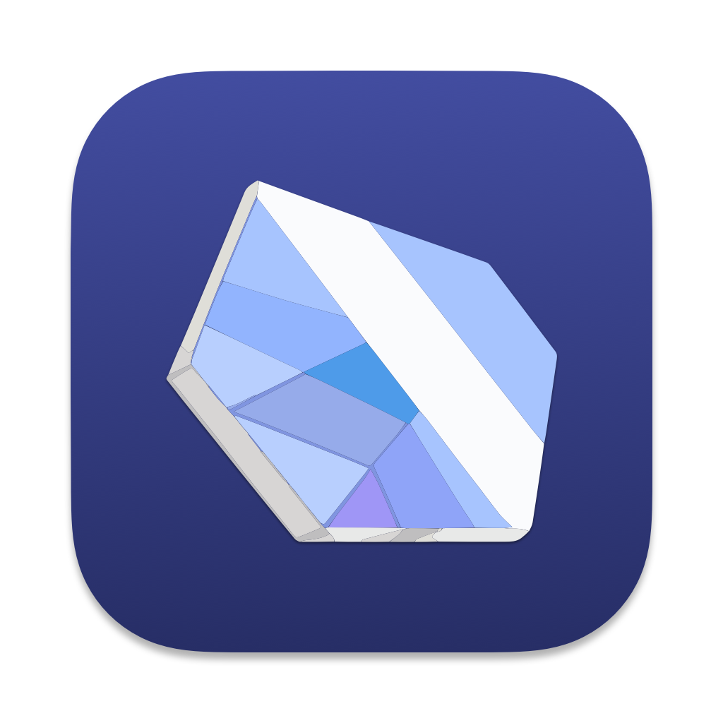 アプリ「CrystalFetch」 アプリアイコン
